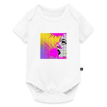 Pop art - Baby Premium Kurzarmbody - Weiß - Vorne