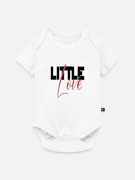 Little love - Baby Premium Kurzarmbody - Weiß