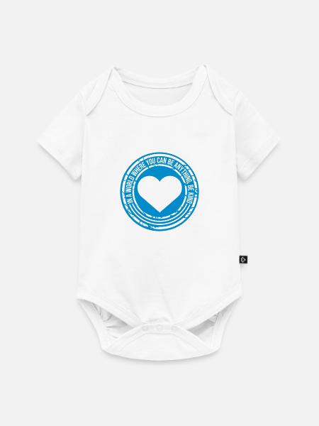 you can be kind - Baby Premium Kurzarmbody - Weiß