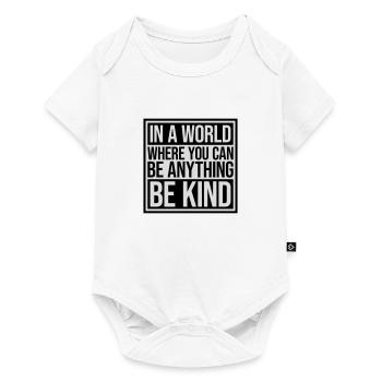 you can be kind - Baby Premium short-sleeve bodysuit - white - Front