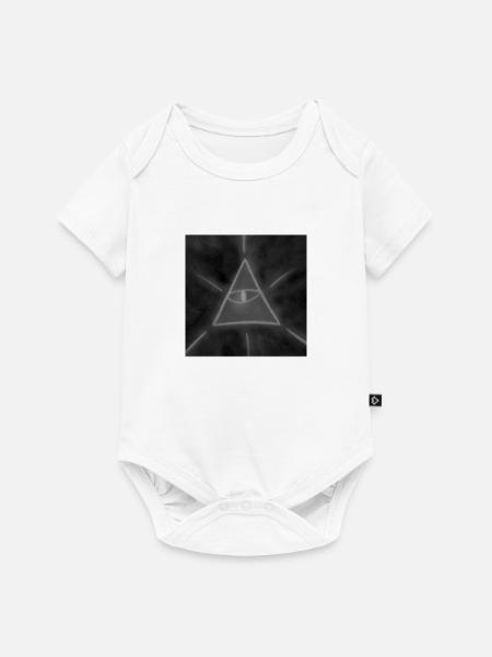 GRAUES HÖCHSTES WESEN - Baby Premium Kurzarmbody - Weiß