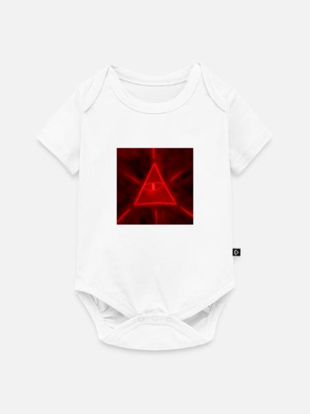 HÖCHSTER ROTER SEIN - Baby Premium Kurzarmbody - Weiß