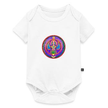 WORLD LOVE MANDALA - Baby Premium short-sleeve bodysuit - white - Front