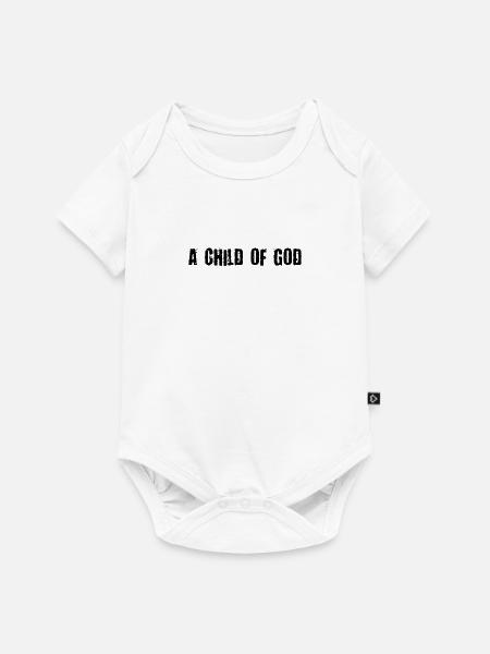 Ein Kind Gottes - Baby Premium Kurzarmbody - Weiß