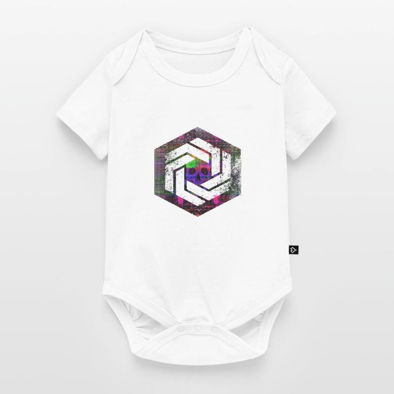 Hexagon-Programmierung Programmierer Codierung geometrisch Baby Premium Kurzarmbody