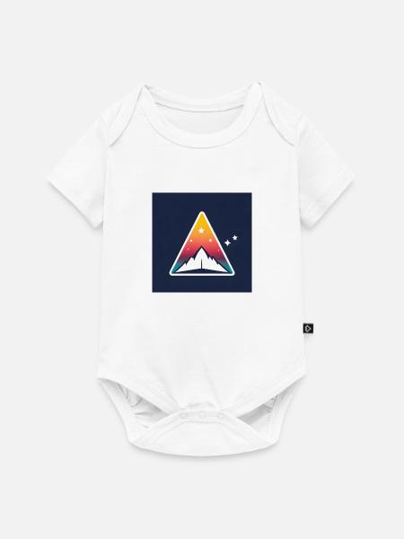 Space - Baby Premium Kurzarmbody - Weiß