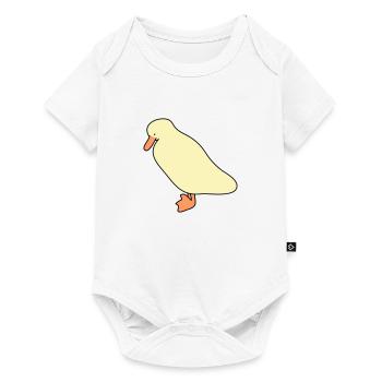 Ente 5 - Baby Premium Kurzarmbody - Weiß - Vorne