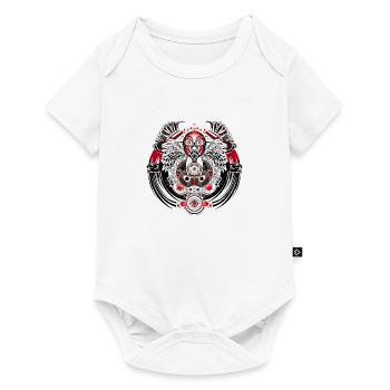 Motif traditionnel Allemand 2 - Body à manches courtes Premium Bébé - blanc - Devant