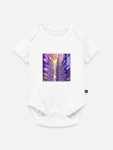 Die Baumsiedlung - Baby Premium Kurzarmbody - Weiß