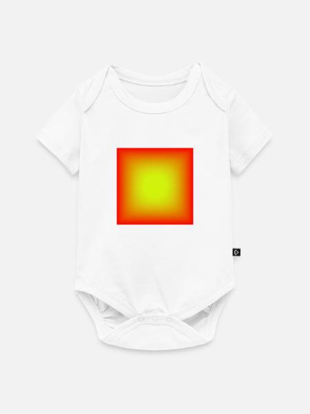 Muster - Baby Premium Kurzarmbody - Weiß
