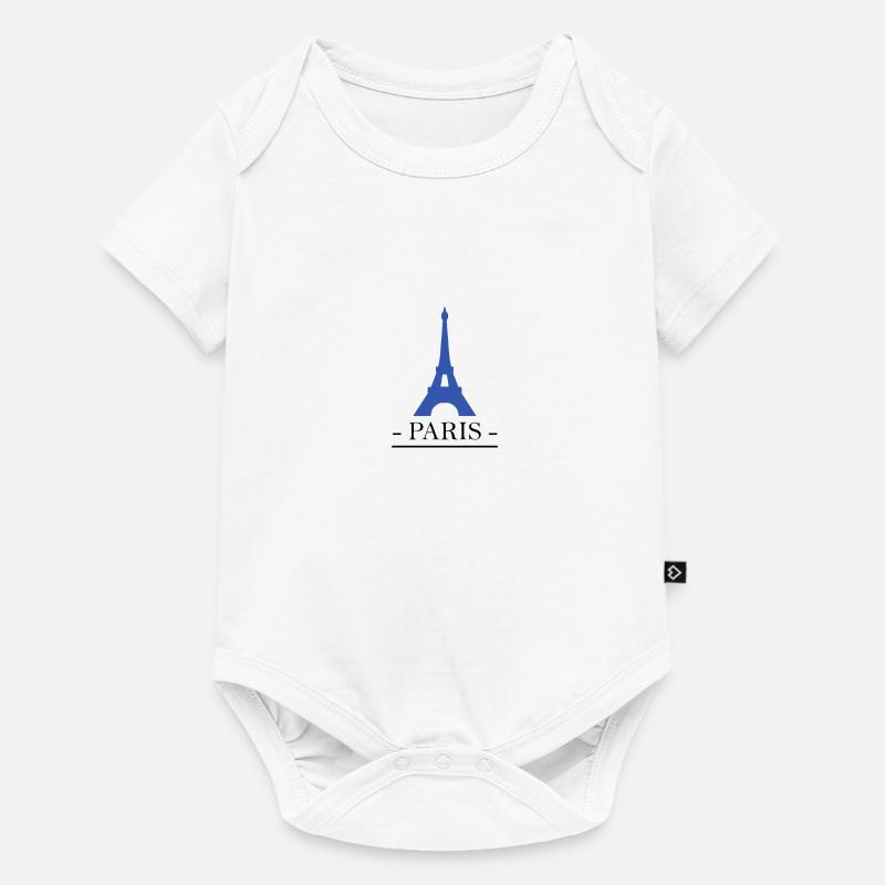 Paris - Body à manches courtes Premium Bébé - blanc