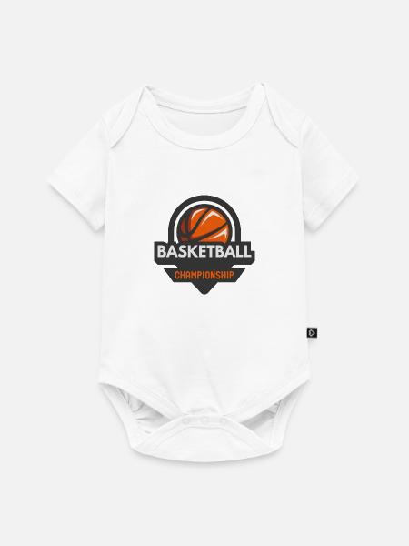 Ballsport - Baby Premium Kurzarmbody - Weiß