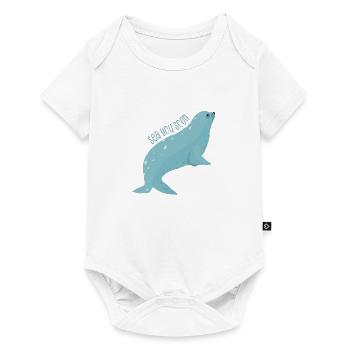 Meerestiere - Baby Premium Kurzarmbody - Weiß - Vorne