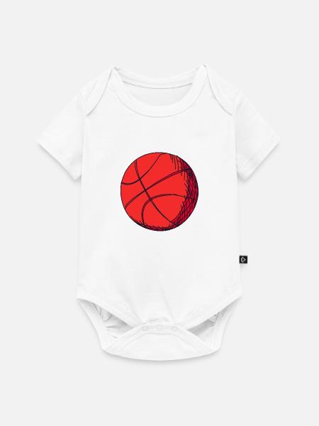 Ballsport - Baby Premium Kurzarmbody - Weiß