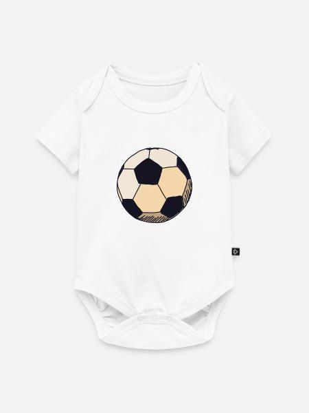 Ballsport - Baby Premium Kurzarmbody - Weiß