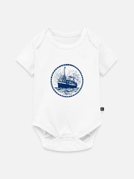 Wassersport - Baby Premium Kurzarmbody - Weiß