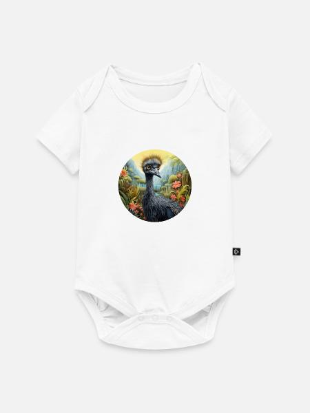 Emu - Baby Premium Kurzarmbody - Weiß