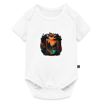 Environmental protection now! - Baby Premium short-sleeve bodysuit - white - Front