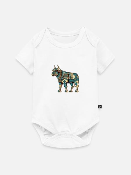 Ägyptischer Stier Nr. 2 - Baby Premium Kurzarmbody - Weiß