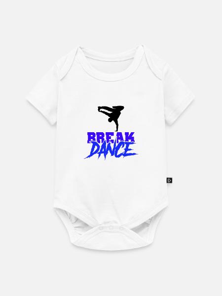 Break Dance - Baby Premium short-sleeve bodysuit - white