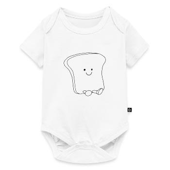 Sweet toast - Baby Premium short-sleeve bodysuit - white - Front