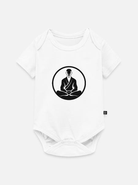 trainiere den Geist - Baby Premium Kurzarmbody - Weiß