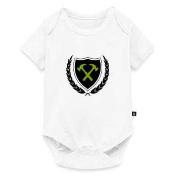 Craftsmen's coat of arms - Baby Premium short-sleeve bodysuit - white - Front