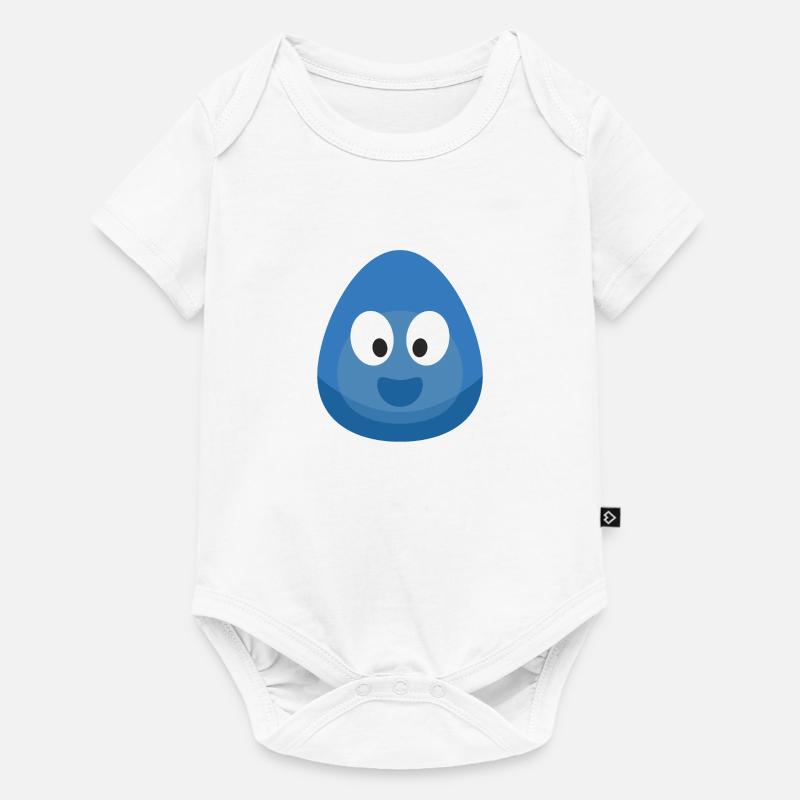 Élément Eau (Bulle) - Body à manches courtes Premium Bébé - blanc