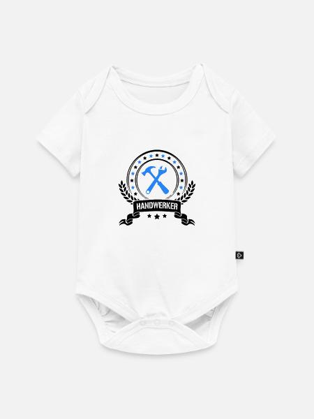 Handwerker - Baby Premium Kurzarmbody - Weiß