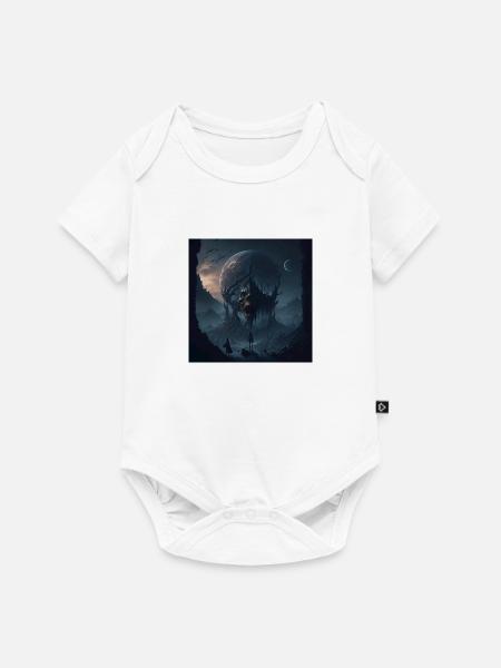 Dark dying world - Baby Premium Kurzarmbody - Weiß
