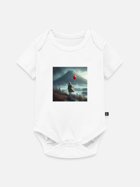 Vor dem Vulkan - Baby Premium Kurzarmbody - Weiß