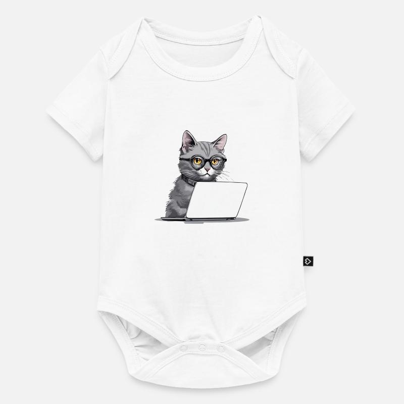 Student Chat - Baby Premium short-sleeve bodysuit - white