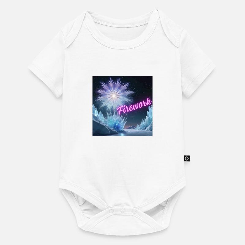 Firework - Baby Premium Kurzarmbody - Weiß