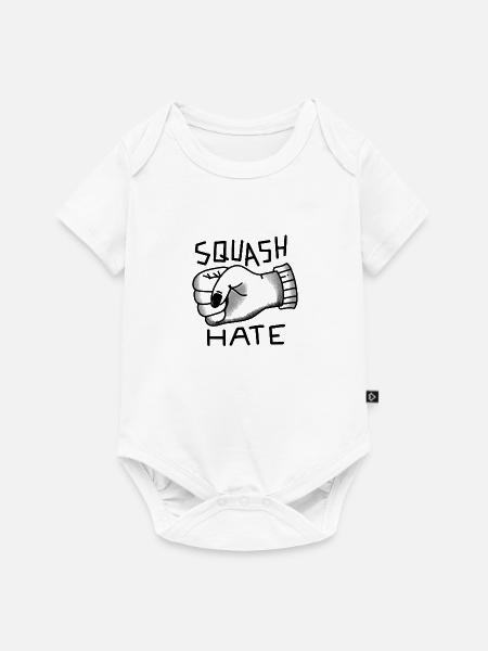 Squash-Hass - Baby Premium Kurzarmbody - Weiß