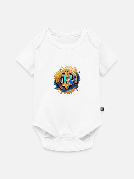 Stempel Liquid - Baby Premium Kurzarmbody - Weiß