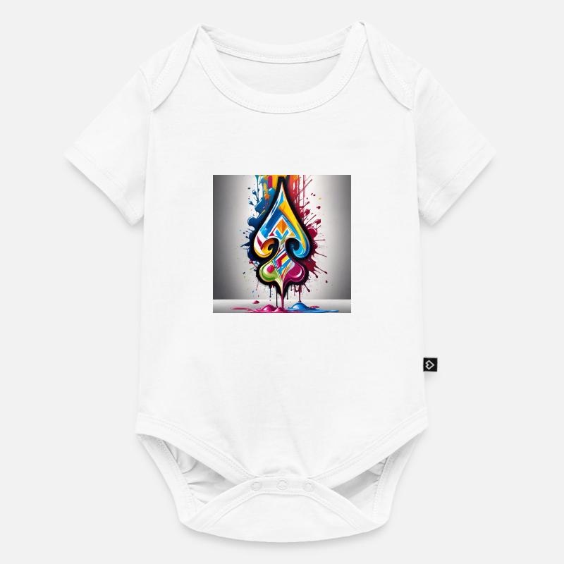 Graffiti Bêches - Body à manches courtes Premium Bébé - blanc
