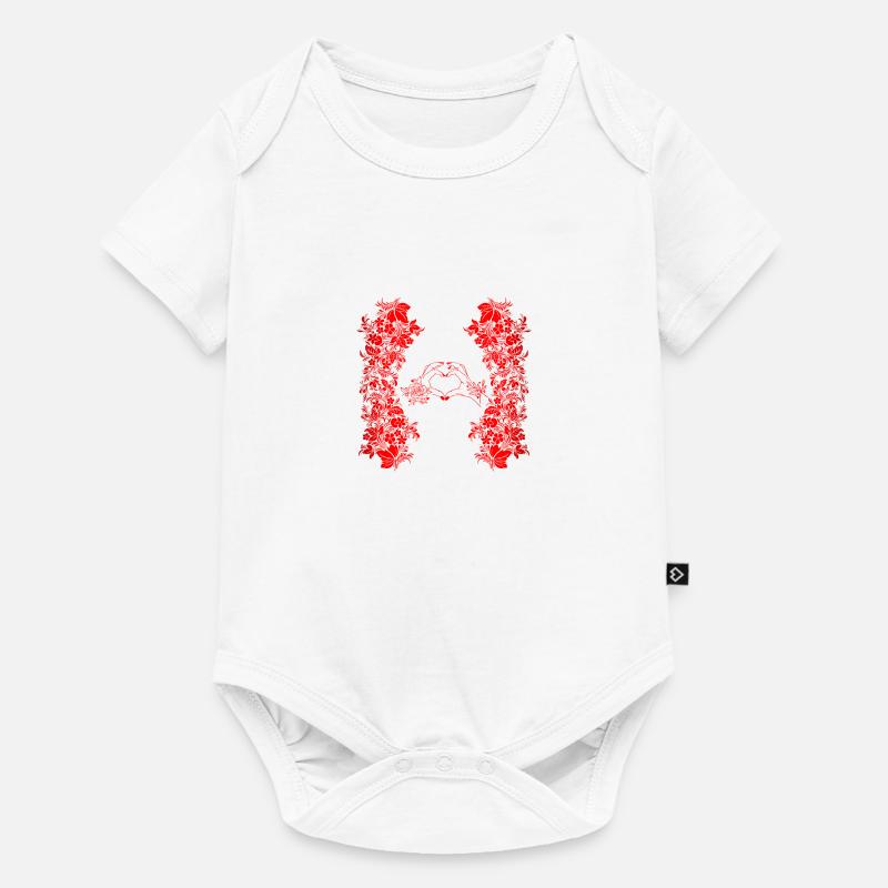 Le pouvoir des fleurs - Body à manches courtes Premium Bébé - blanc
