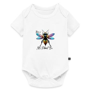 There is no Planet Bee - Baby Premium Kurzarmbody - Weiß - Vorne