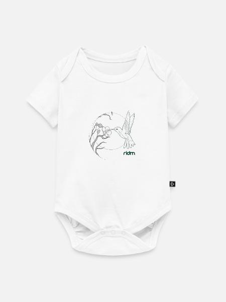 ridm humming-bird - Baby Premium Kurzarmbody - Weiß