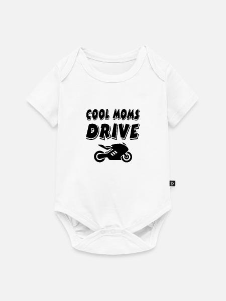 Motorrad - Baby Premium Kurzarmbody - Weiß