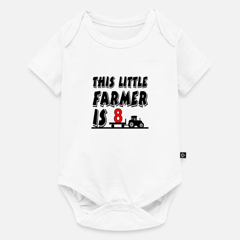 Bauer - Baby Premium Kurzarmbody - Weiß