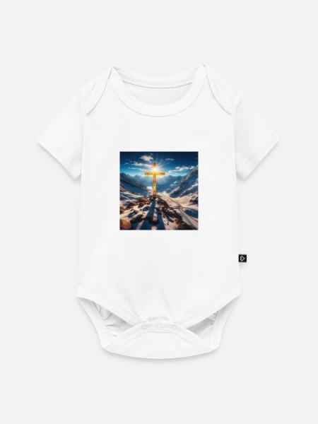 Walk Daily - Baby Premium Kurzarmbody - Weiß