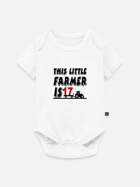 Bauer - Baby Premium Kurzarmbody - Weiß