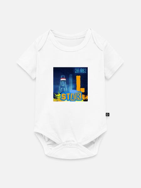 ALL-STAR-CHEMIE - Baby Premium Kurzarmbody - Weiß