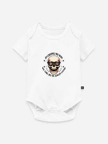 Für Krypto-Fans - Baby Premium Kurzarmbody - Weiß