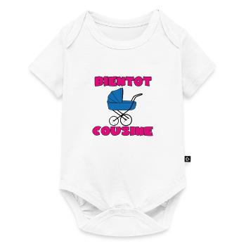 SOON TO BE A COUSIN - Baby Premium short-sleeve bodysuit - white - Front