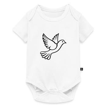 Dove - Baby Premium short-sleeve bodysuit - white - Front