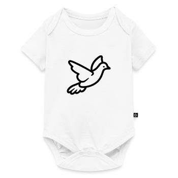 Dove - Baby Premium short-sleeve bodysuit - white - Front