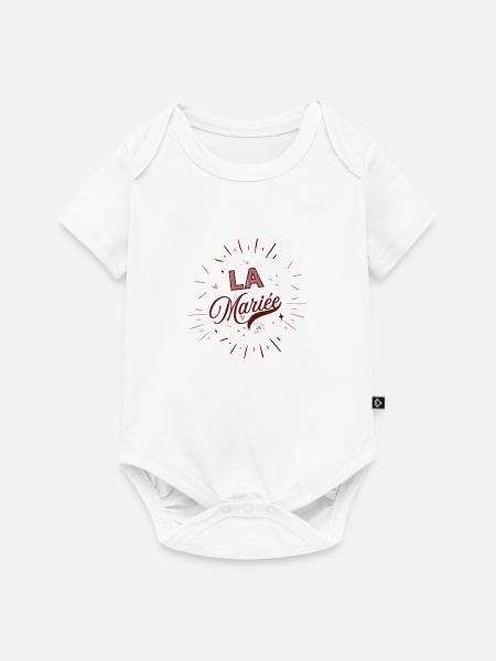 Die Braut - Baby Premium Kurzarmbody - Weiß