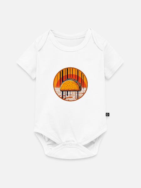 Taco - Baby Premium Kurzarmbody - Weiß